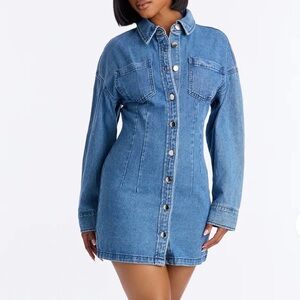 Denim Jacket dress